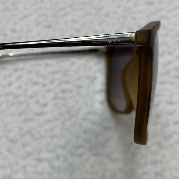 Ray-Ban RB4187 865/13 Chris Sunglasses Light Havana 54-18-145 - Picture 5 of 16